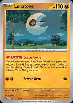 Lunatone - Mega Evolution (Rare) [MEG-074]