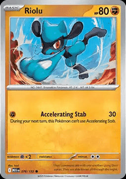 Riolu - Mega Evolution (Common) [MEG-076]