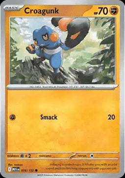 Croagunk - Mega Evolution (Common) [MEG-078]