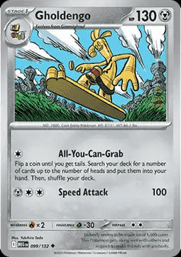 Gholdengo - Mega Evolution (Uncommon) [MEG-099]