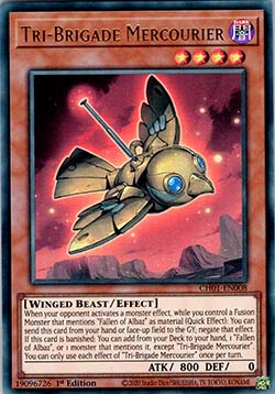 Tri-Brigade Mercourier - THE CHRONICLES DECK: The Fallen & The Virtuous (All-Foil Edition) (Ultra Rare) [CH01-008]