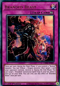 Branded Beast - THE CHRONICLES DECK: The Fallen & The Virtuous (All-Foil Edition) (Ultra Rare) [CH01-037]