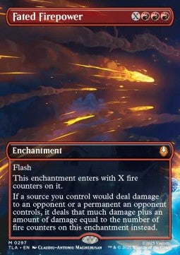 Fated Firepower (V.1) - Magic: The Gathering | Avatar: The Last Airbender: Extras (Mythic) [XTLA-297]
