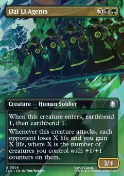 Dai Li Agents - Magic: The Gathering | Avatar: The Last Airbender: Extras (Uncommon) [XTLA-306]