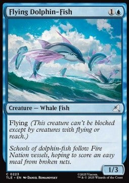 Flying Dolphin-Fish - Magic: The Gathering | Avatar: The Last Airbender: Eternal (Common) [TLE-223]