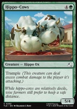 Hippo-Cows - Magic: The Gathering | Avatar: The Last Airbender: Eternal (Common) [TLE-252]