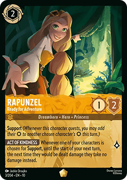 Rapunzel - Ready for Adventure - Whispers in the Well (Legendary) [10WHI-003]