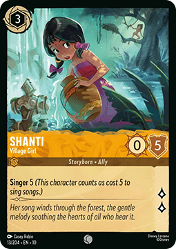 Shanti - Village Girl - Whispers in the Well (Common) [10WHI-013]