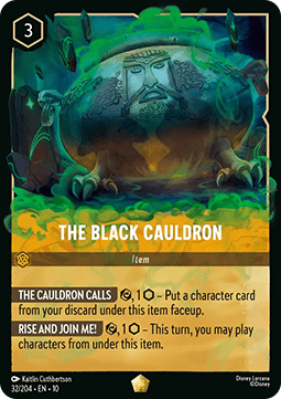 The Black Cauldron (V.1) - Whispers in the Well (Legendary) [10WHI-032]