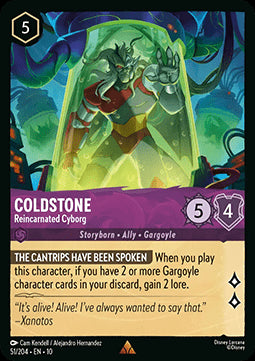 Coldstone - Reincarnated Cyborg - Whispers in the Well (Rare) [10WHI-051]