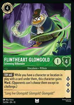 Flintheart Glomgold - Scheming Billionaire - Whispers in the Well (Uncommon) [10WHI-076]