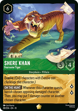 Shere Khan - Fearsome Tiger - Whispers in the Well (Legendary) [10WHI-088]