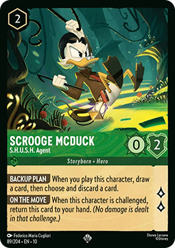 Scrooge McDuck - S.H.U.S.H. Agent - Whispers in the Well (Super Rare) [10WHI-089]