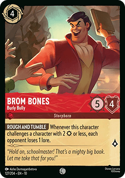Brom Bones - Burly Bully - Whispers in the Well (Common) [10WHI-127]