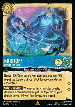 Kristoff - Mining the Ruins (V.1) - Whispers in the Well (Rare) [10WHI-159]