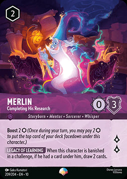 Merlin - Completing His Research (V.2) - Whispers in the Well (Epic) [10WHI-209]