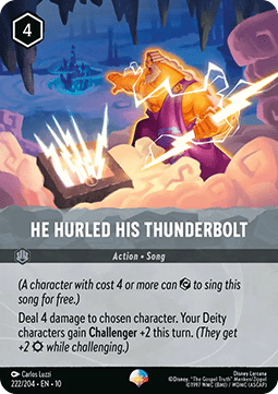 He Hurled His Thunderbolt (V.2) - Whispers in the Well (Epic) [10WHI-222]