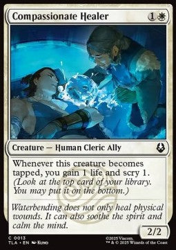 Compassionate Healer - Magic: The Gathering | Avatar: The Last Airbender (Common) [TLA-13]
