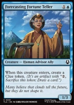Forecasting Fortune Teller - Magic: The Gathering | Avatar: The Last Airbender (Common) [TLA-51]