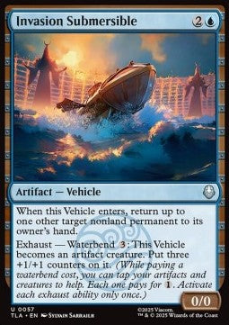 Invasion Submersible - Magic: The Gathering | Avatar: The Last Airbender (Uncommon) [TLA-57]
