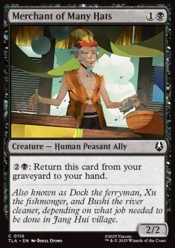 Merchant of Many Hats - Magic: The Gathering | Avatar: The Last Airbender (Common) [TLA-110]