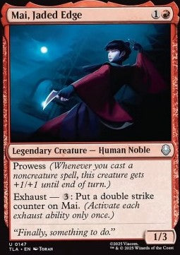 Mai, Jaded Edge - Magic: The Gathering | Avatar: The Last Airbender (Uncommon) [TLA-147]