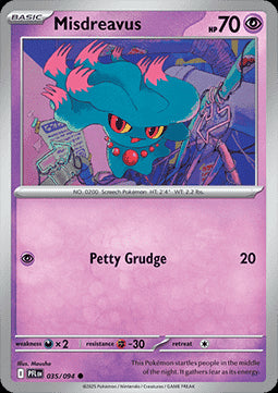 Misdreavus - Phantasmal Flames (Common) [PFL-035]