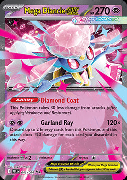 Mega Diancie ex - Phantasmal Flames (Double Rare) [PFL-041]
