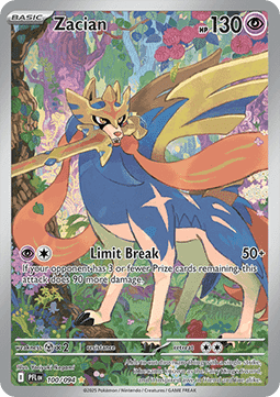 Zacian - Phantasmal Flames (Illustration Rare) [PFL-100]