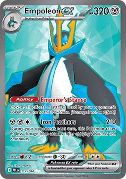 Empoleon ex - Phantasmal Flames (Ultra Rare) [PFL-114]