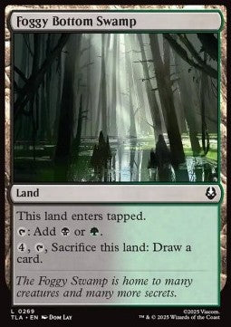 Foggy Bottom Swamp - Magic: The Gathering | Avatar: The Last Airbender (Common) [TLA-269]