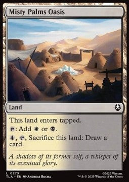 Misty Palms Oasis - Magic: The Gathering | Avatar: The Last Airbender (Common) [TLA-273]