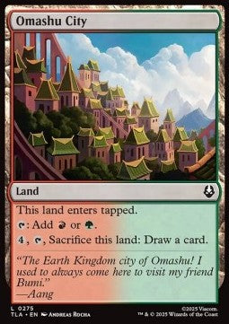 Omashu City - Magic: The Gathering | Avatar: The Last Airbender (Common) [TLA-275]