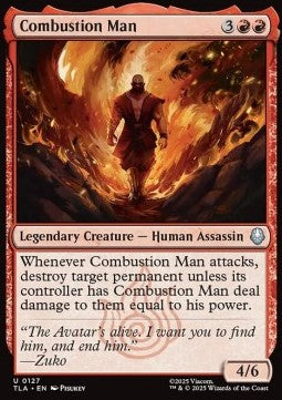 Combustion Man - Magic: The Gathering | Avatar: The Last Airbender (Uncommon) [TLA-127]