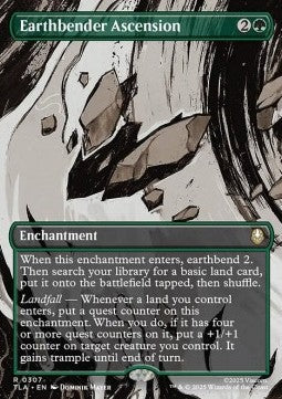 Earthbender Ascension - Magic: The Gathering | Avatar: The Last Airbender: Extras (Rare) [XTLA-307]