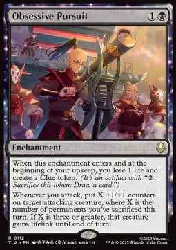 Obsessive Pursuit - Magic: The Gathering | Avatar: The Last Airbender (Rare) [TLA-112]