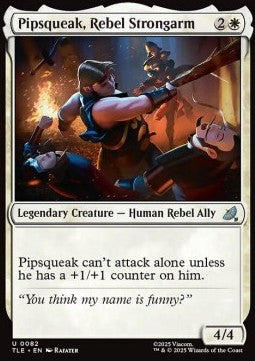 Pipsqueak, Rebel Strongarm - Magic: The Gathering | Avatar: The Last Airbender: Eternal (Uncommon) [TLE-82]