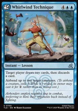 Whirlwind Technique - Magic: The Gathering | Avatar: The Last Airbender: Eternal (Uncommon) [TLE-100]