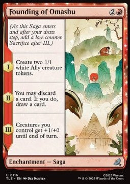 Founding of Omashu - Magic: The Gathering | Avatar: The Last Airbender: Eternal (Uncommon) [TLE-116]