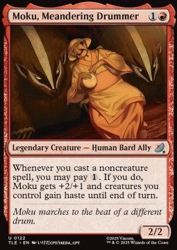 Moku, Meandering Drummer - Magic: The Gathering | Avatar: The Last Airbender: Eternal (Uncommon) [TLE-122]