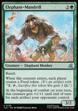 Elephant-Mandrill - Magic: The Gathering | Avatar: The Last Airbender: Eternal (Uncommon) [TLE-138]