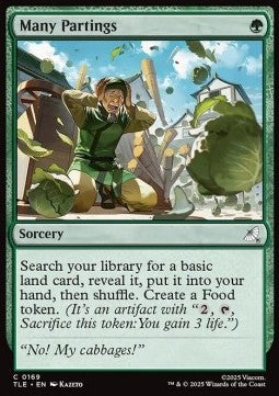 Many Partings - Magic: The Gathering | Avatar: The Last Airbender: Eternal (Common) [TLE-169]