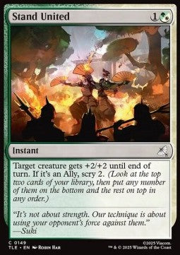 Stand United - Magic: The Gathering | Avatar: The Last Airbender: Eternal (Common) [TLE-149]