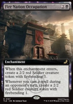Fire Nation Occupation (V.2) - Magic: The Gathering | Avatar: The Last Airbender: Eternal (Rare) [TLE-187]