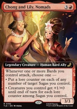 Chong and Lily, Nomads (V.2) - Magic: The Gathering | Avatar: The Last Airbender: Eternal (Rare) [TLE-192]