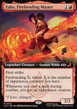 Zuko, Firebending Master (V.2) - Avatar: The Last Airbender: Eternal (Mythic) [TLE-200]