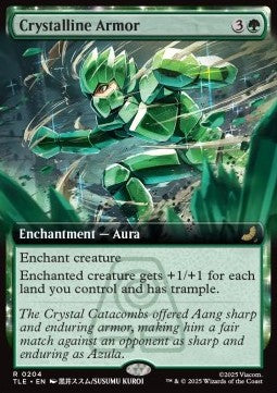 Crystalline Armor (V.2) - Magic: The Gathering | Avatar: The Last Airbender: Eternal (Rare) [TLE-204]