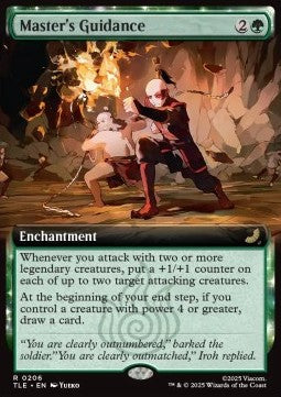 Master's Guidance (V.2) - Magic: The Gathering | Avatar: The Last Airbender: Eternal (Rare) [TLE-206]
