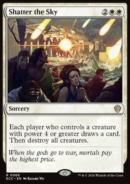 Shatter the Sky - Commander: Lorwyn Eclipsed (Rare) [ECC-66]