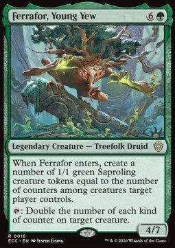 Ferrafor, Young Yew - Commander: Lorwyn Eclipsed (Rare) [ECC-16]